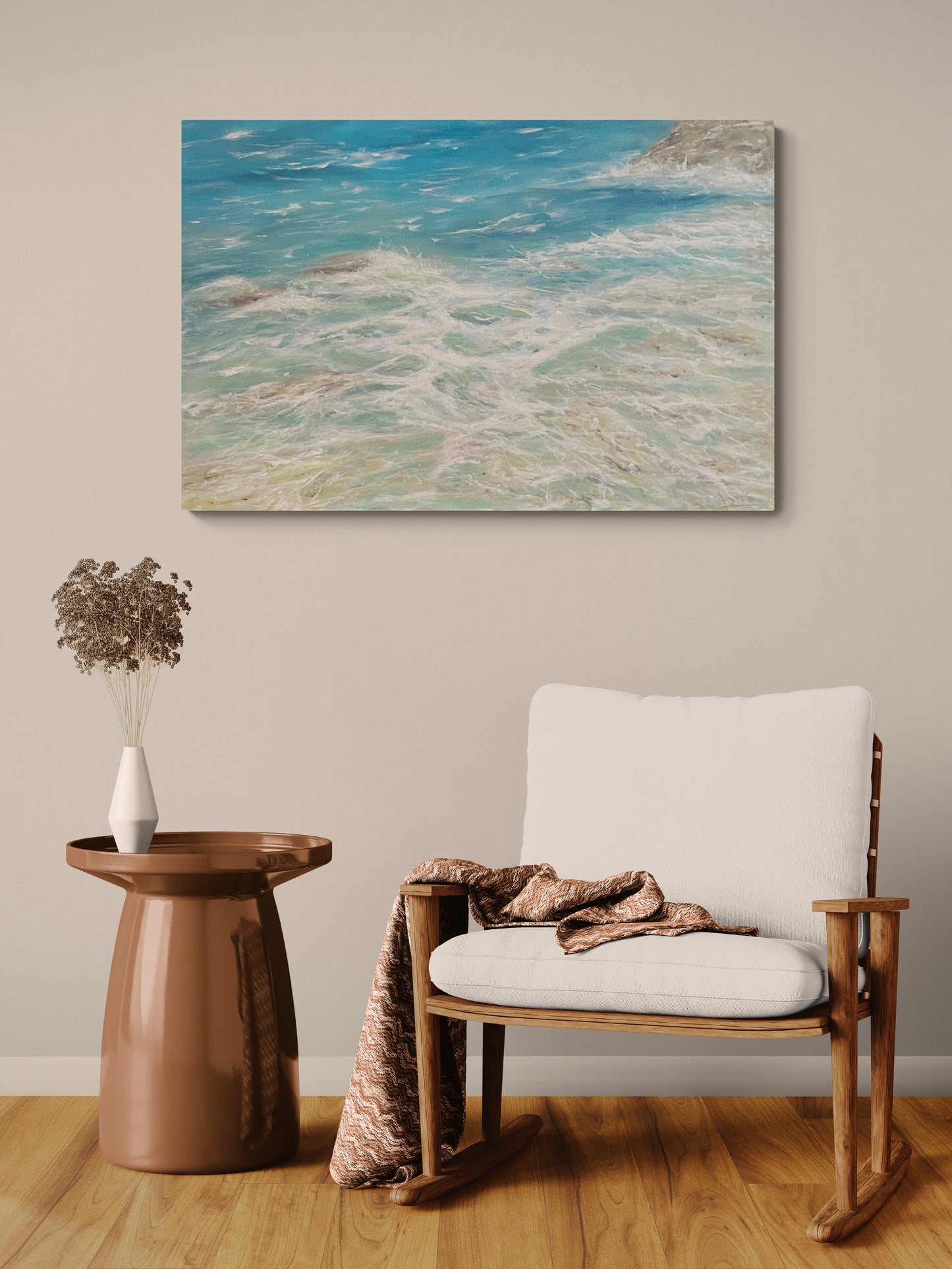 Coastal Water and Rocks