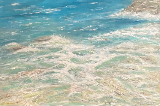 Coastal Water and Rocks