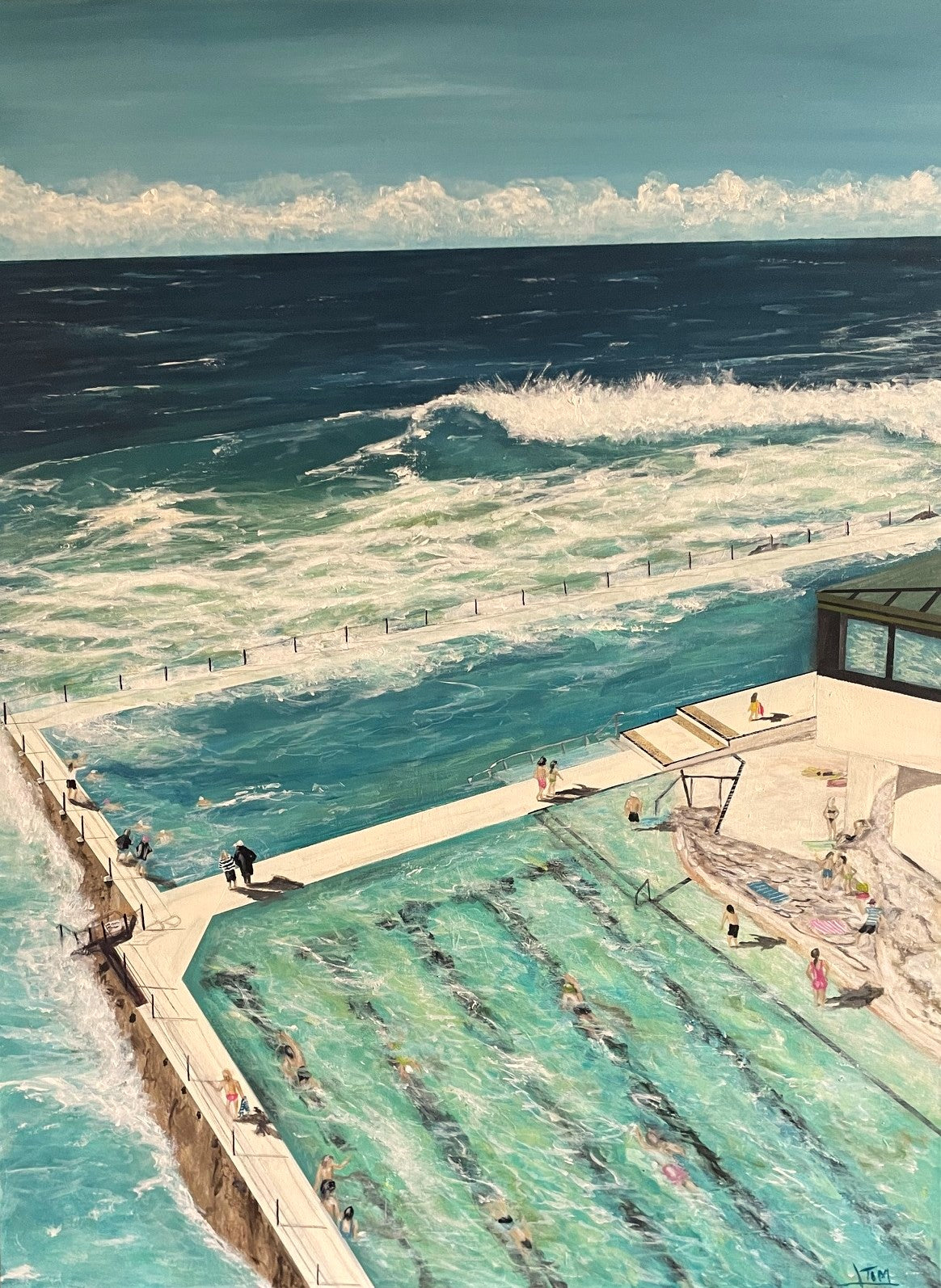 BONDI ICEBERGS MOMENT