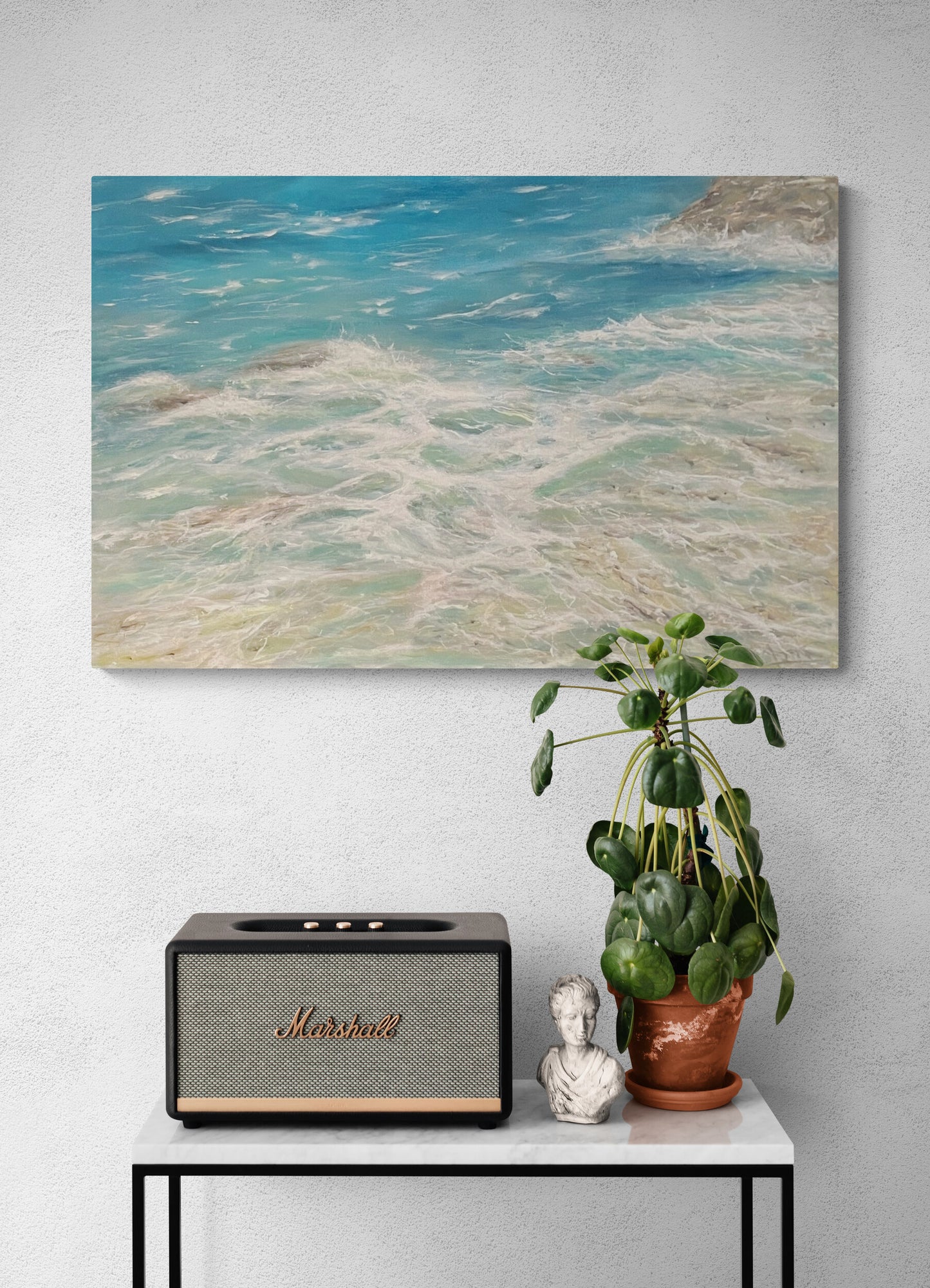 Coastal Water and Rocks