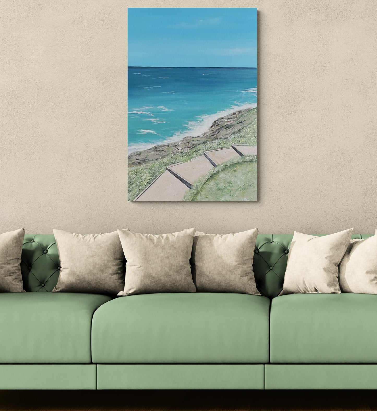 Cylinder Beach Walk View